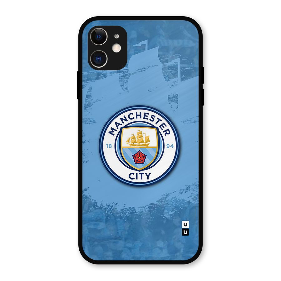 Manchester City Club Metal Back Case for iPhone 11
