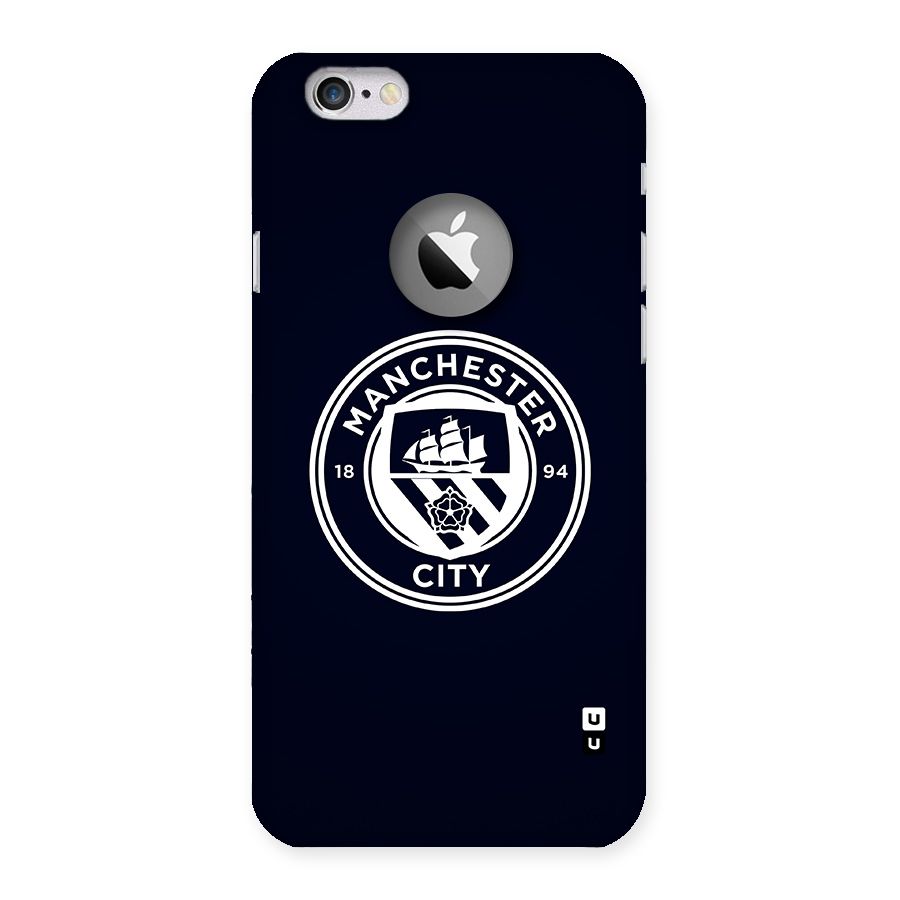 Manchester City FC Back Case for iPhone 6 Logo Cut