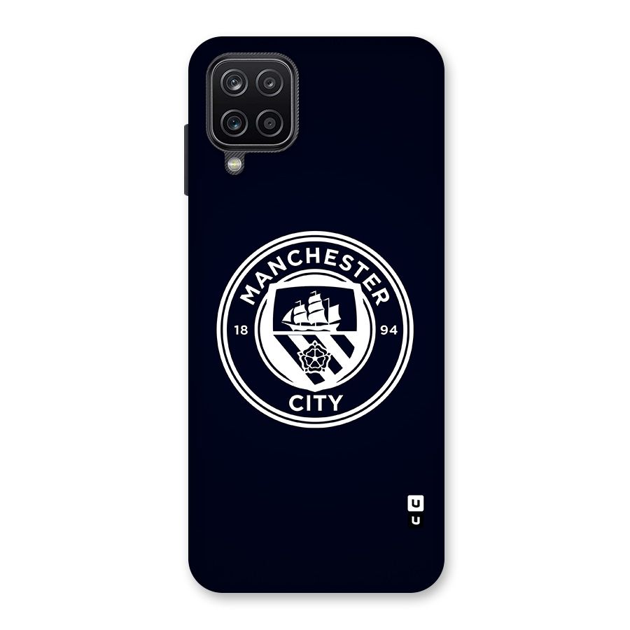 Manchester City FC Glass Back Case for Galaxy A12