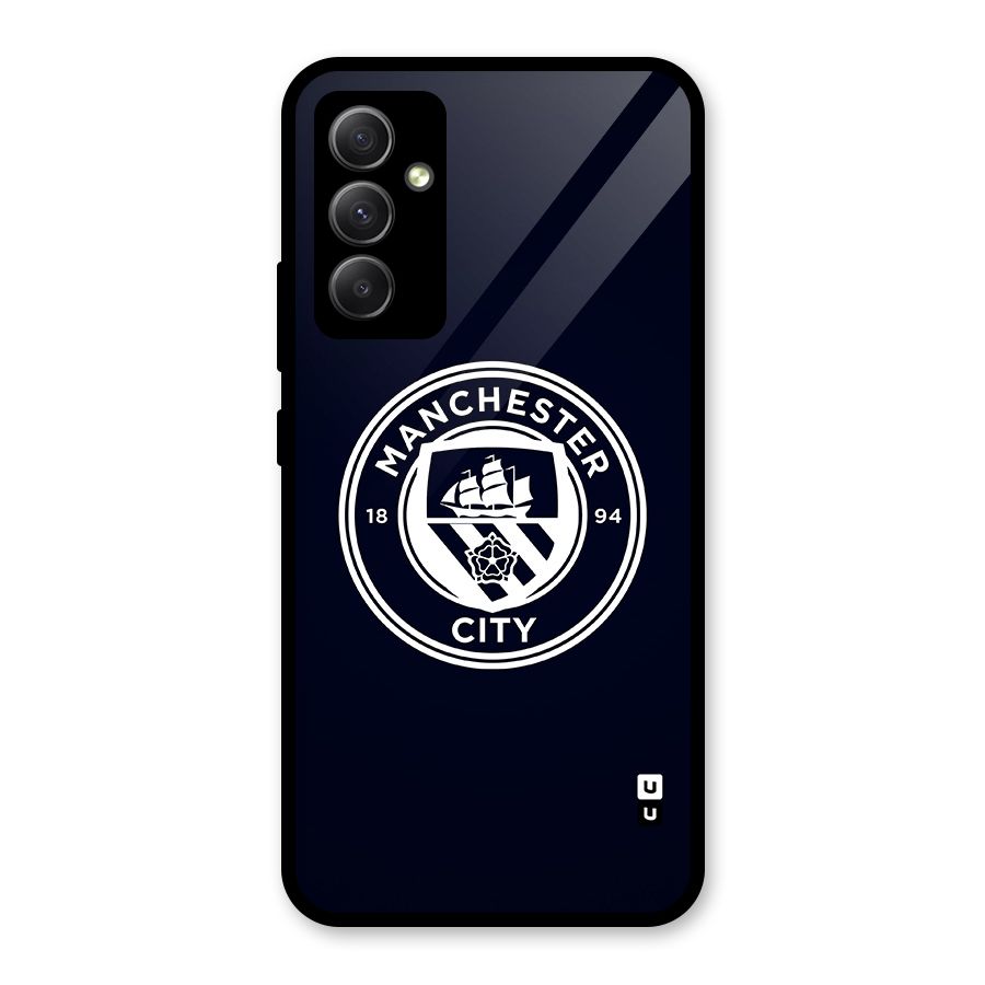 Manchester City FC Glass Back Case for Galaxy A34