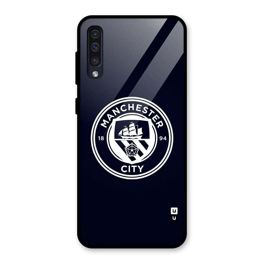 Manchester City FC Glass Back Case for Galaxy A50