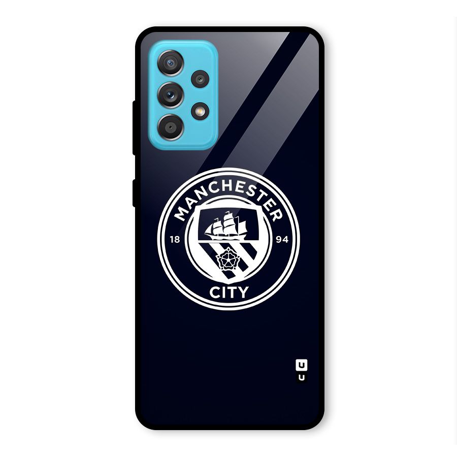 Manchester City FC Glass Back Case for Galaxy A52