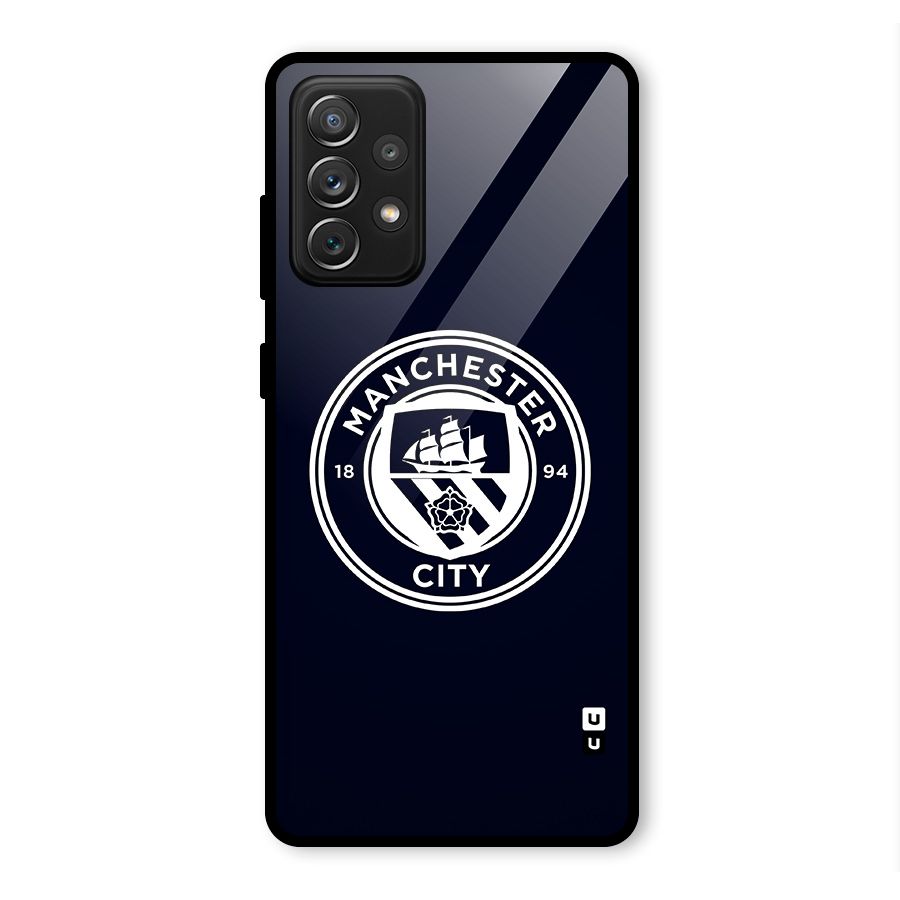 Manchester City FC Glass Back Case for Galaxy A72
