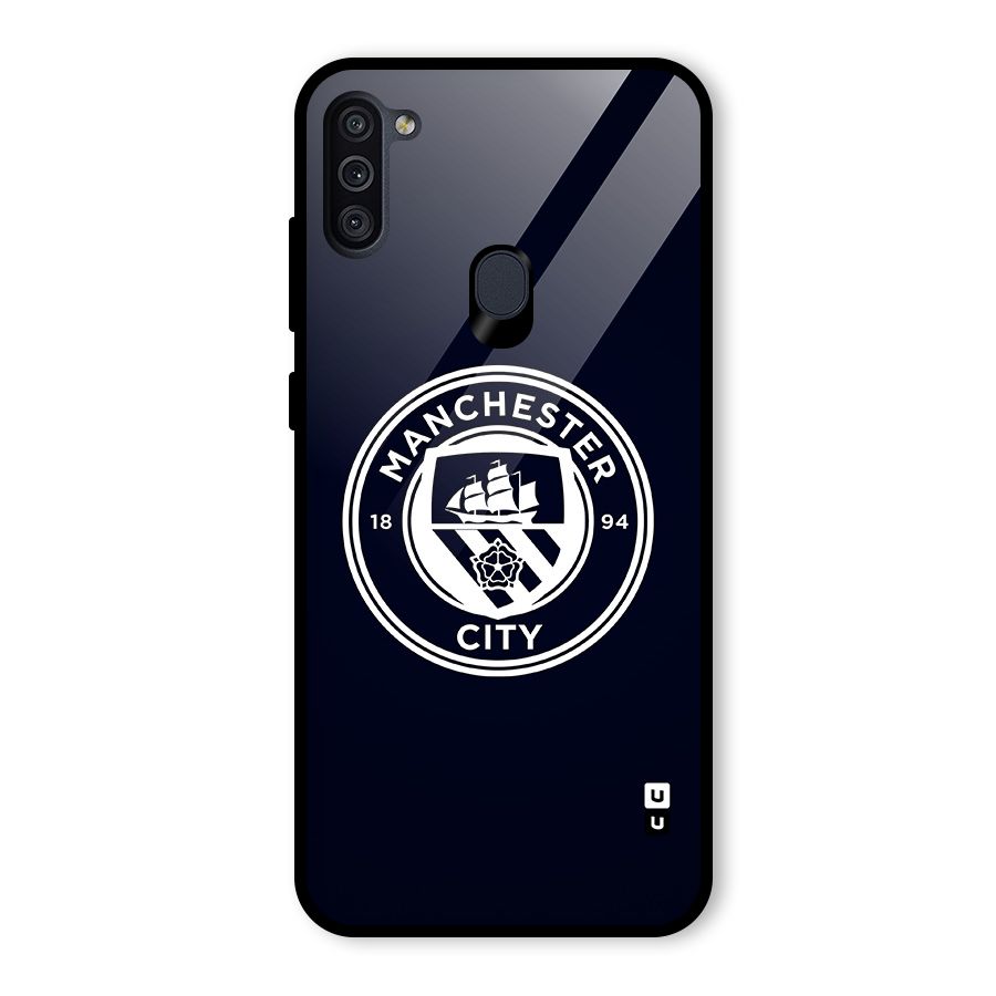 Manchester City FC Glass Back Case for Galaxy M11