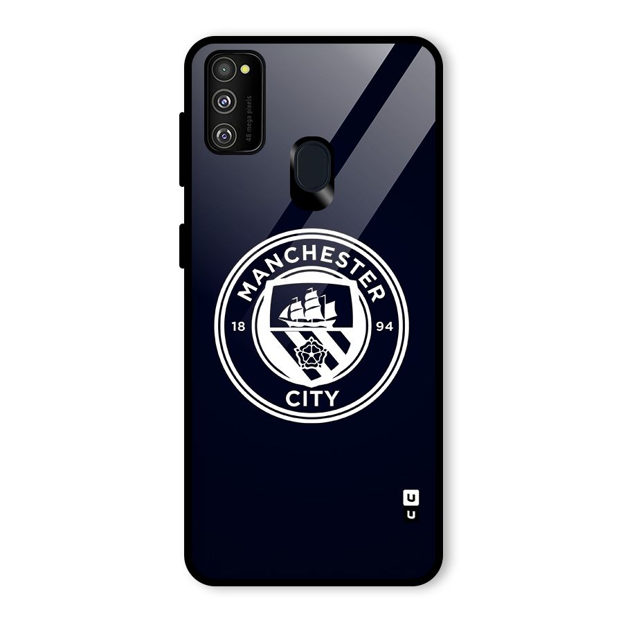 Manchester City FC Glass Back Case for Galaxy M30s