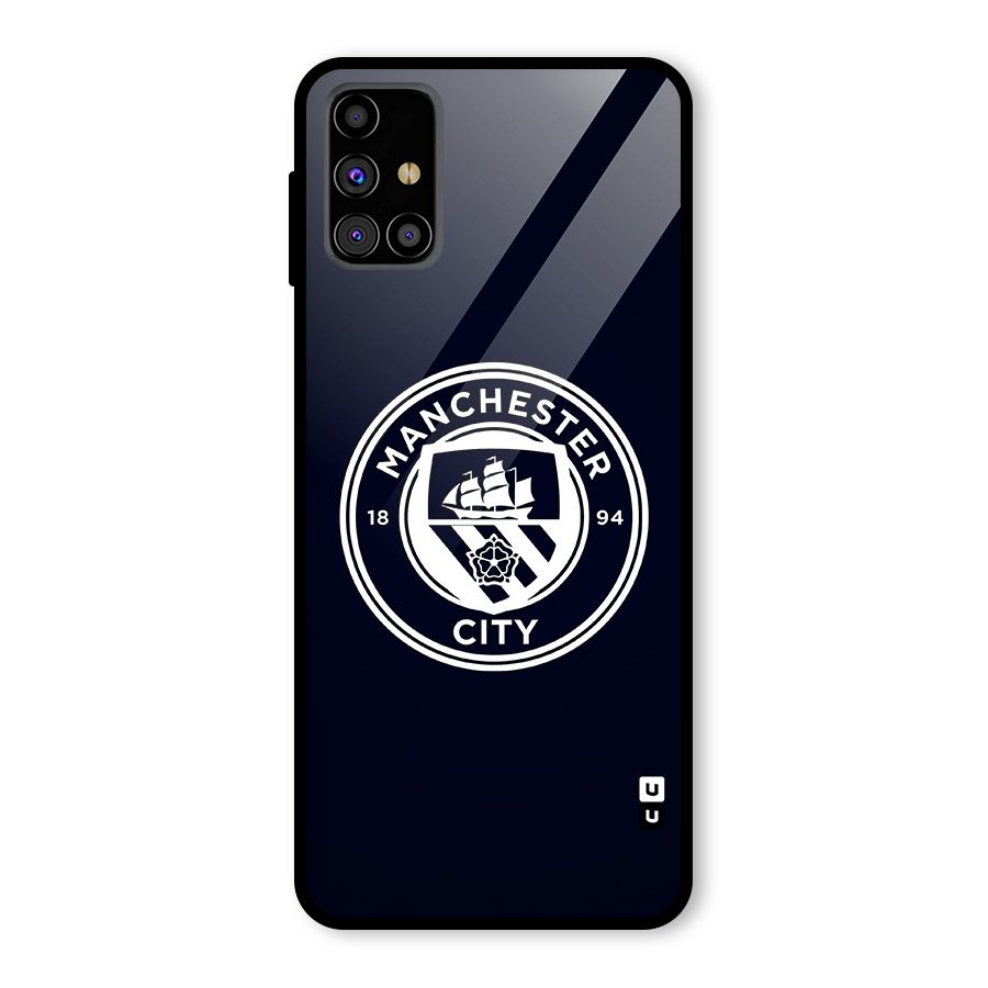 Manchester City FC Glass Back Case for Galaxy M31s