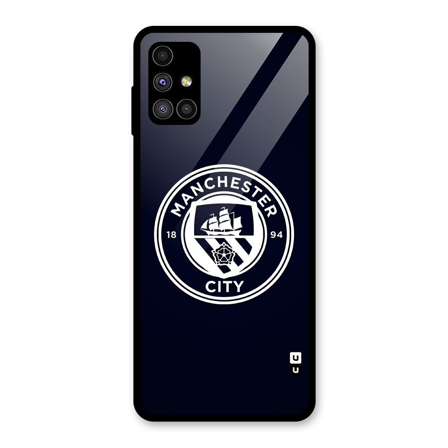 Manchester City FC Glass Back Case for Galaxy M51