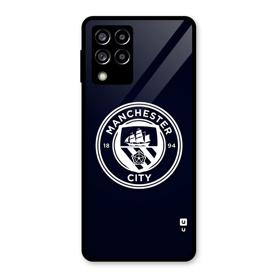 Manchester City FC Glass Back Case for Galaxy M53 5G