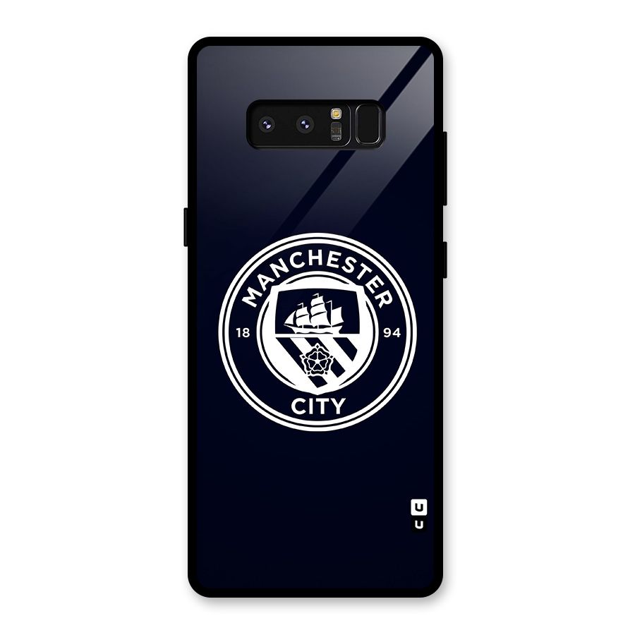 Manchester City FC Glass Back Case for Galaxy Note 8