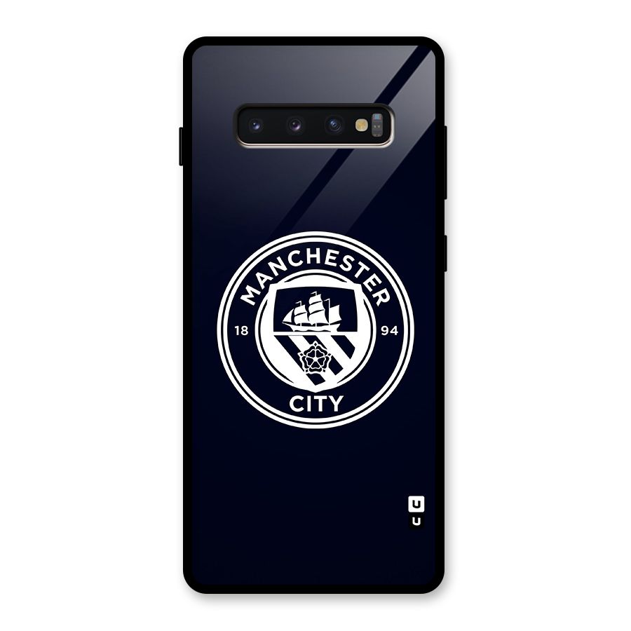 Manchester City FC Glass Back Case for Galaxy S10 Plus