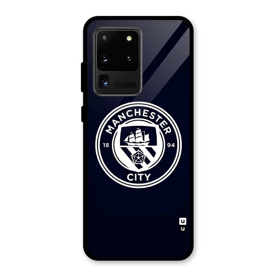 Manchester City FC Glass Back Case for Galaxy S20 Ultra