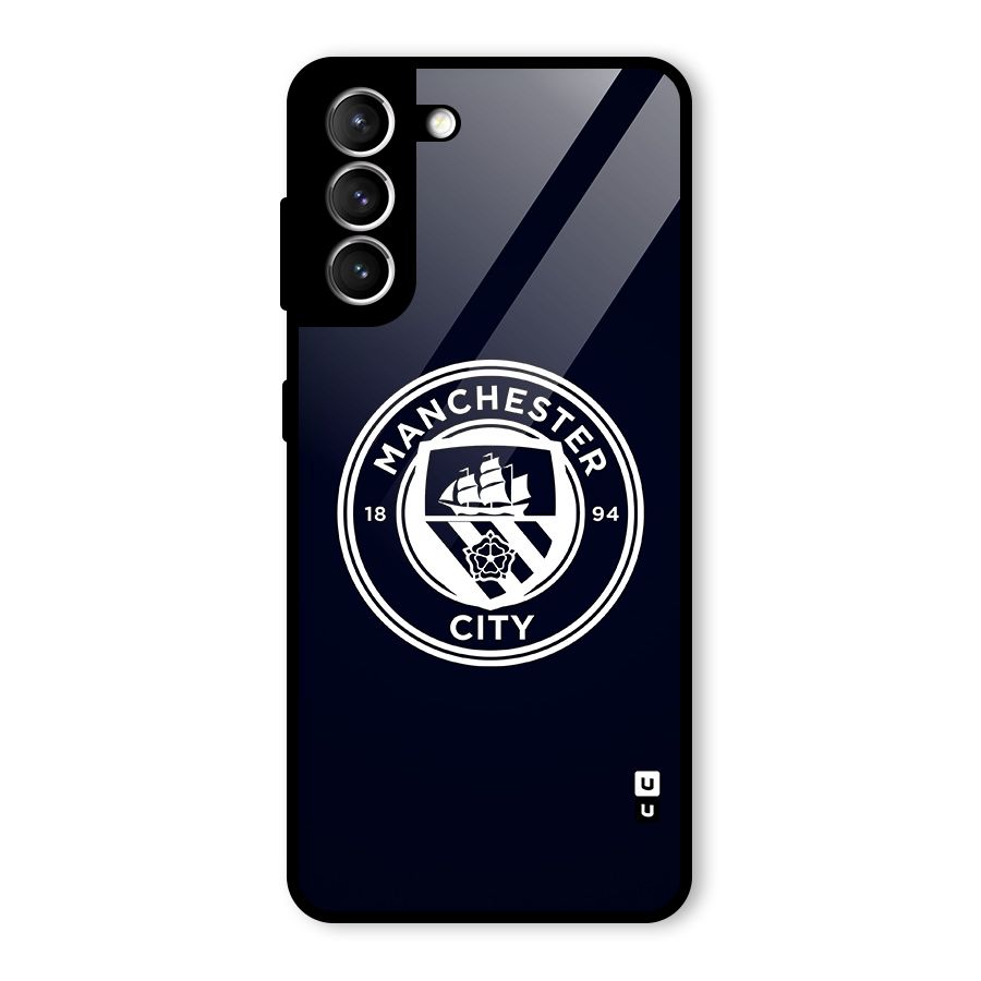 Manchester City FC Glass Back Case for Galaxy S21 5G