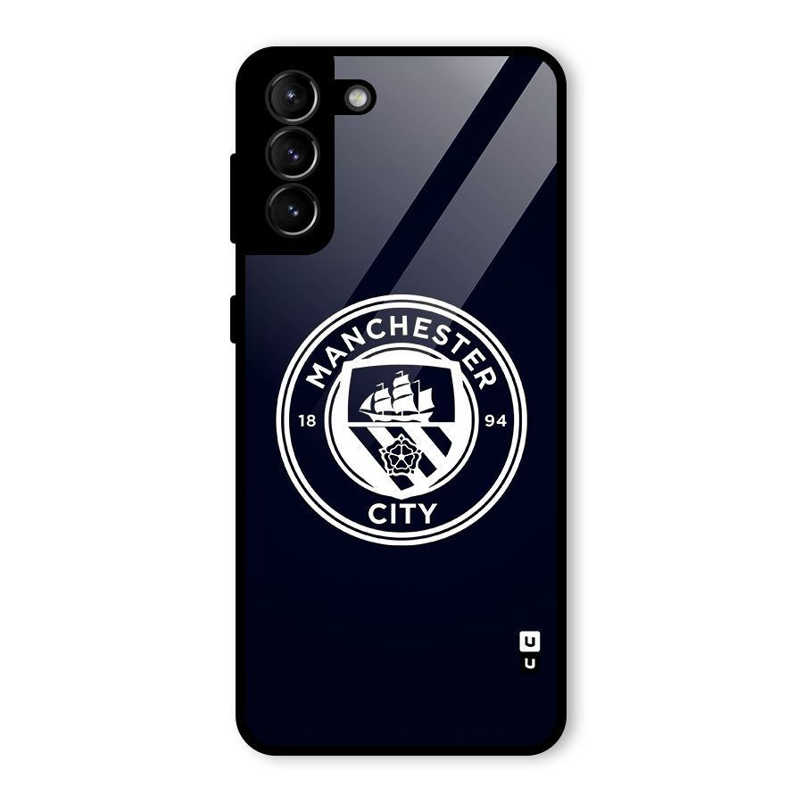 Manchester City FC Glass Back Case for Galaxy S21 Plus