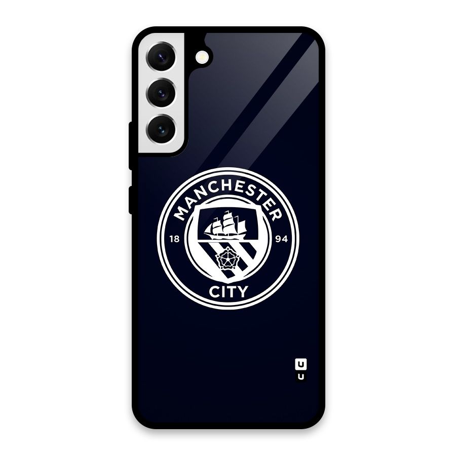 Manchester City FC Glass Back Case for Galaxy S22 Plus 5G