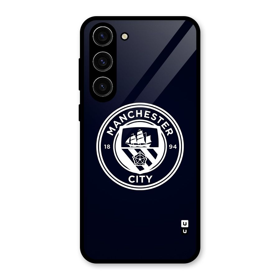 Manchester City FC Glass Back Case for Galaxy S23 Plus