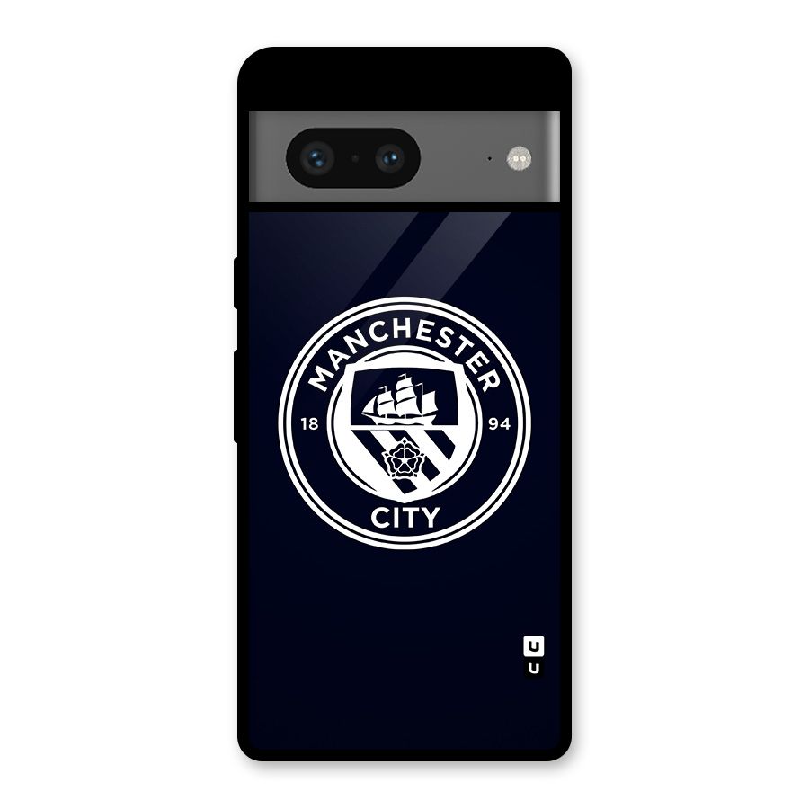 Manchester City FC Glass Back Case for Google Pixel 7