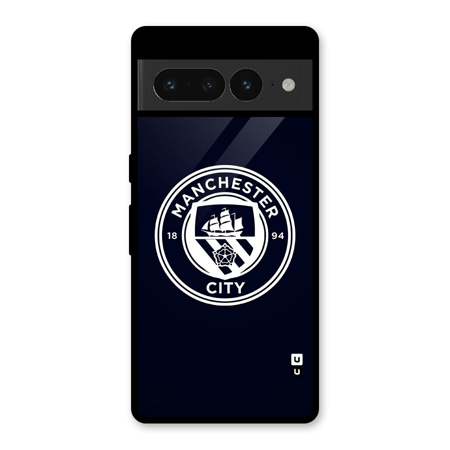 Manchester City FC Glass Back Case for Google Pixel 7 Pro