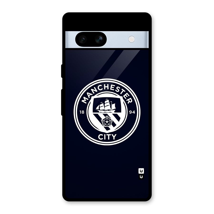 Manchester City FC Glass Back Case for Google Pixel 7a