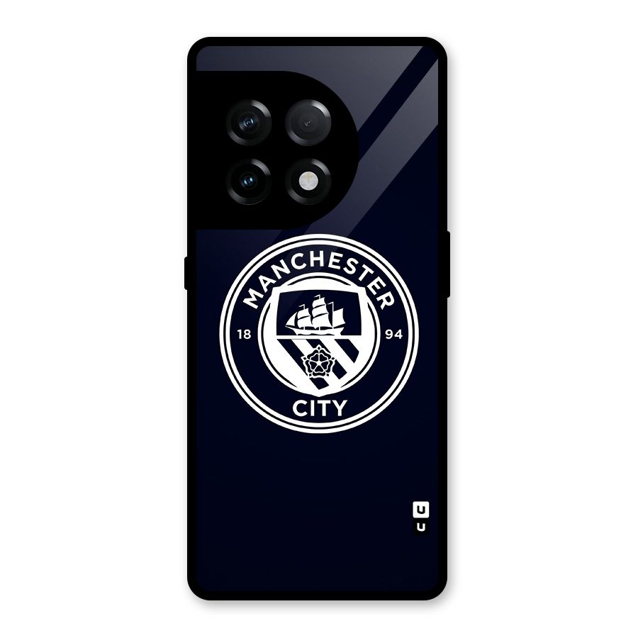 Manchester City FC Glass Back Case for OnePlus 11R