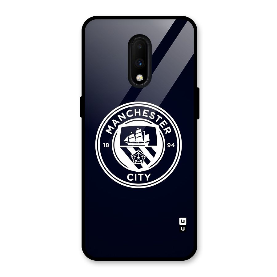 Manchester City FC Glass Back Case for OnePlus 7