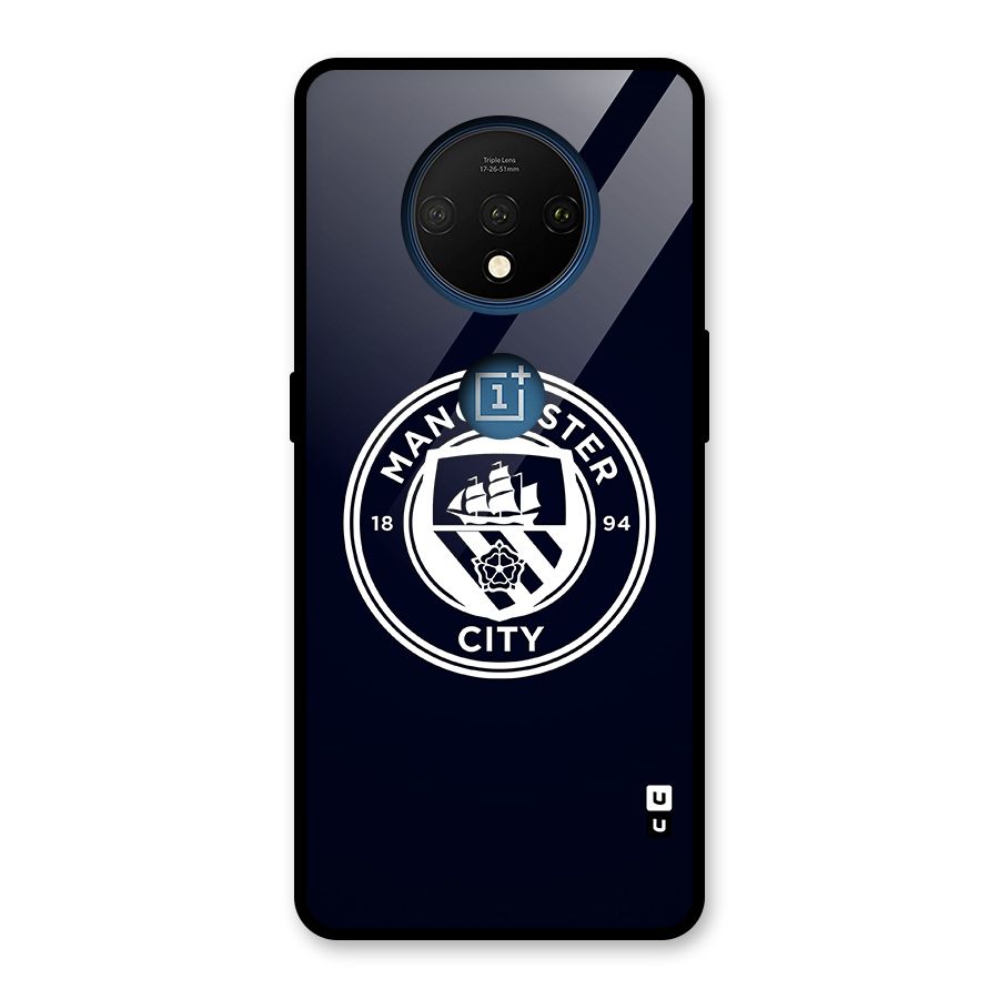Manchester City FC Glass Back Case for OnePlus 7T