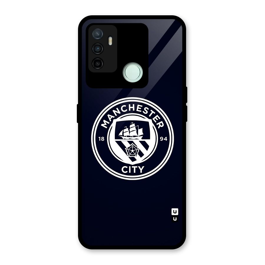 Manchester City FC Glass Back Case for Oppo A53