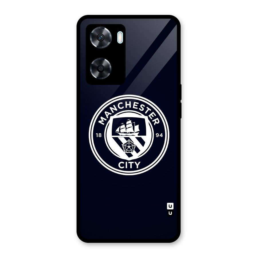 Manchester City FC Glass Back Case for Oppo A77