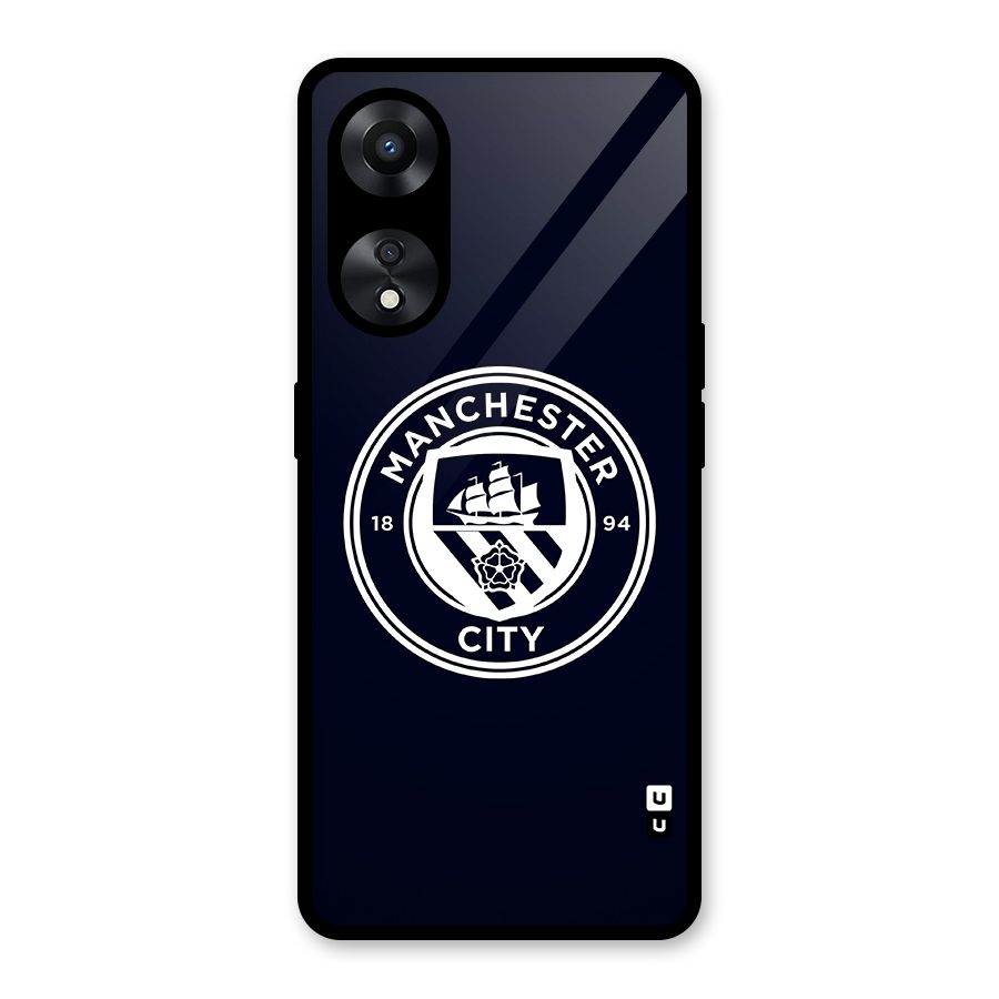 Manchester City FC Glass Back Case for Oppo A78