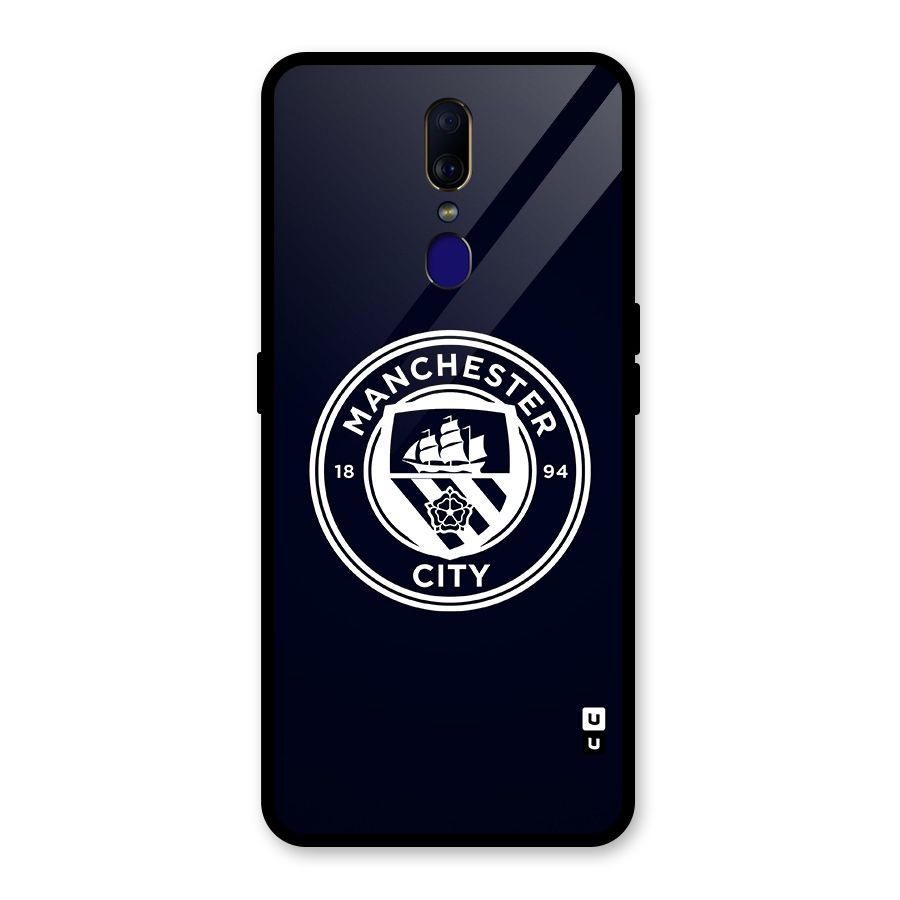 Manchester City FC Glass Back Case for Oppo F11