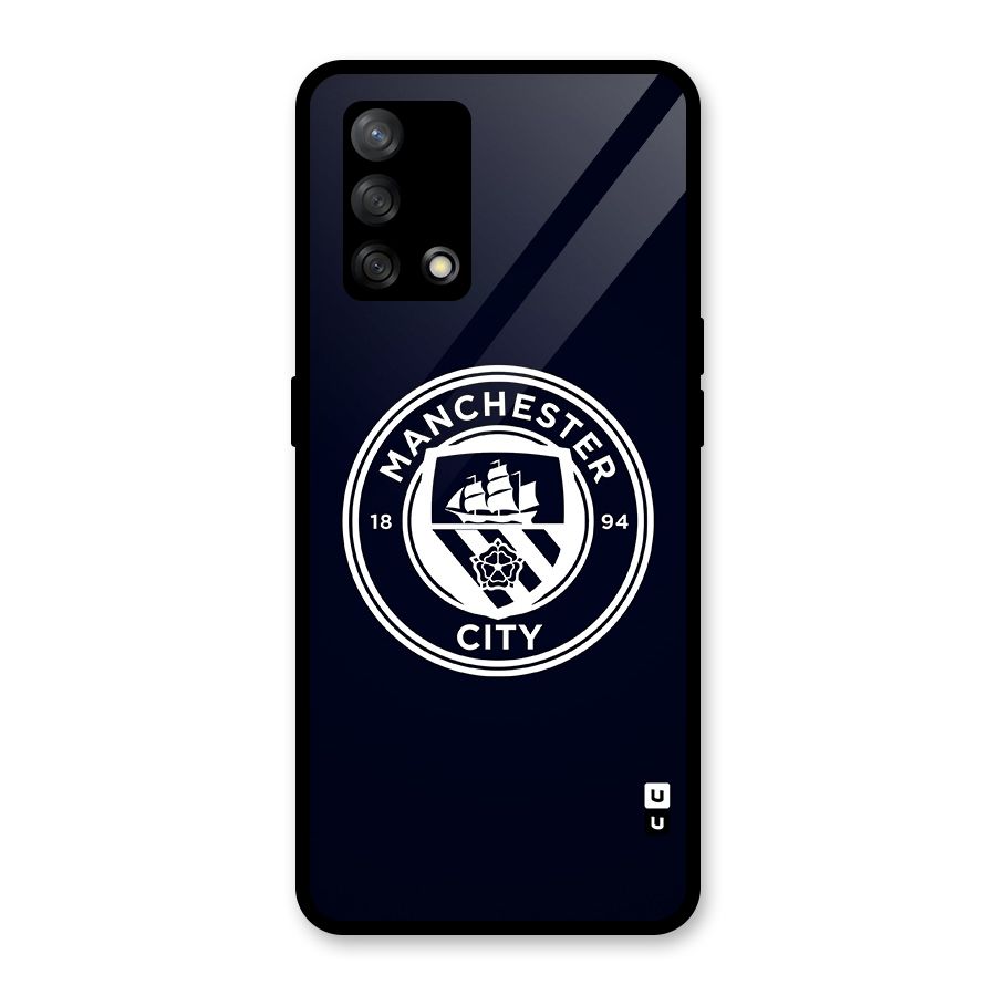 Manchester City FC Glass Back Case for Oppo F19