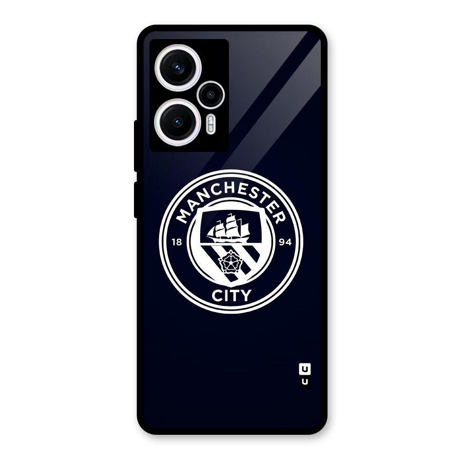 Manchester City FC Glass Back Case for Poco F5