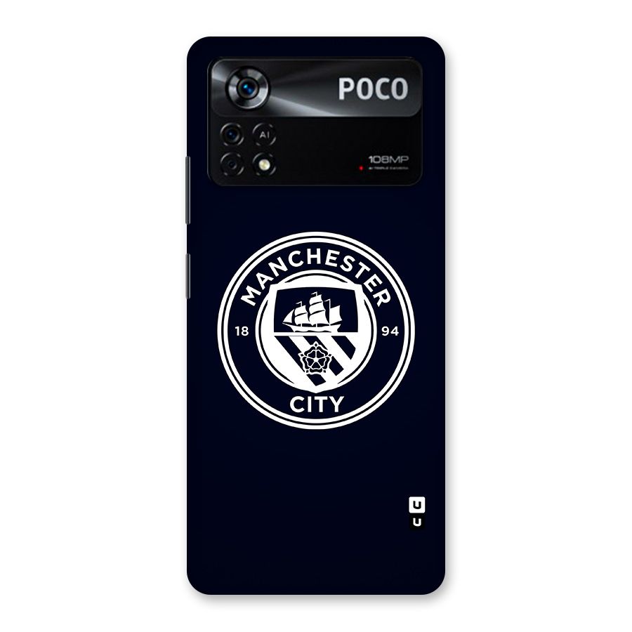 Manchester City FC Back Case for Poco X4 Pro 5G