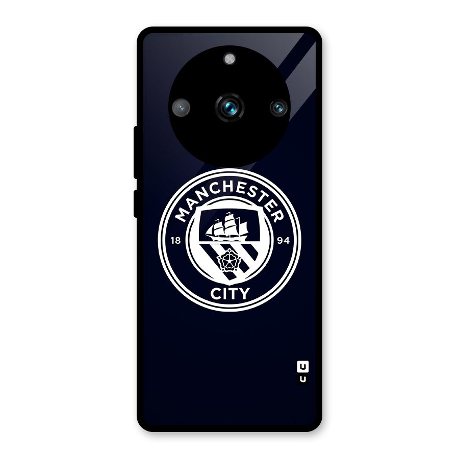 Manchester City FC Glass Back Case for Realme 11 Pro Plus