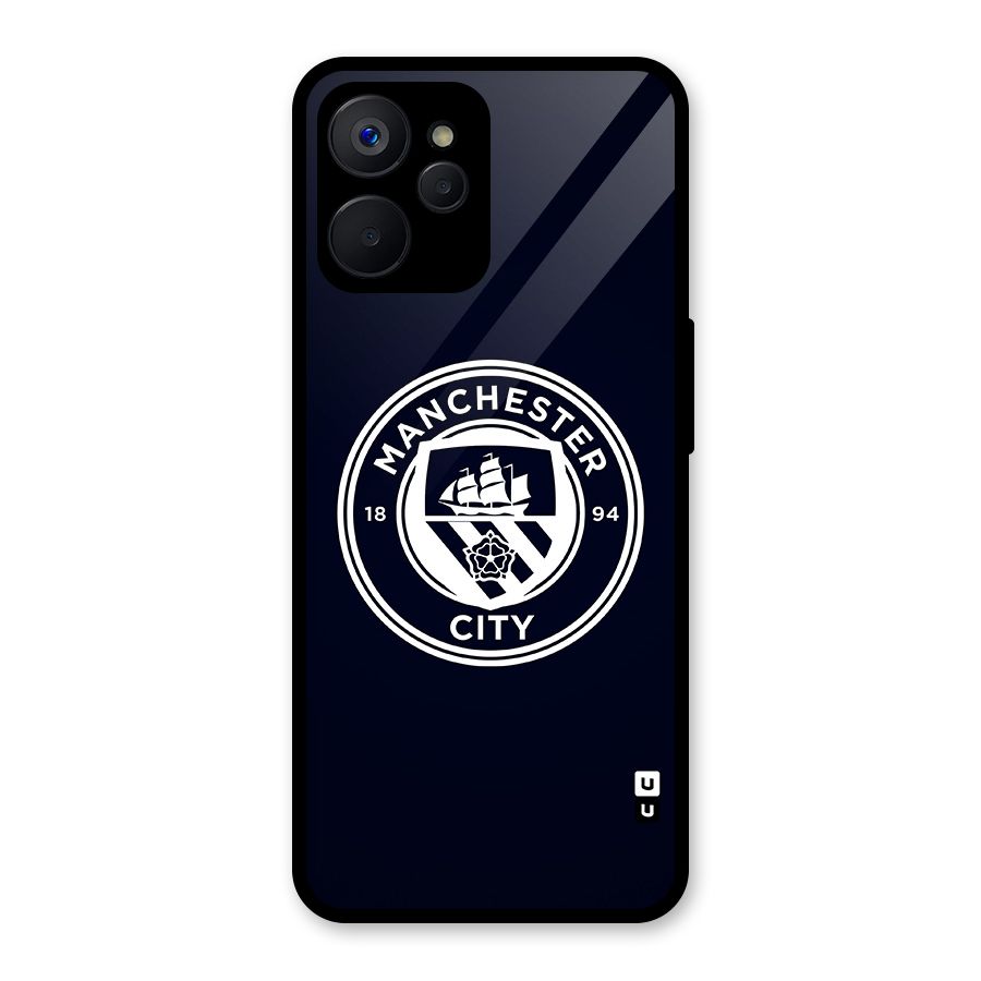 Manchester City FC Glass Back Case for Realme 9i 5G