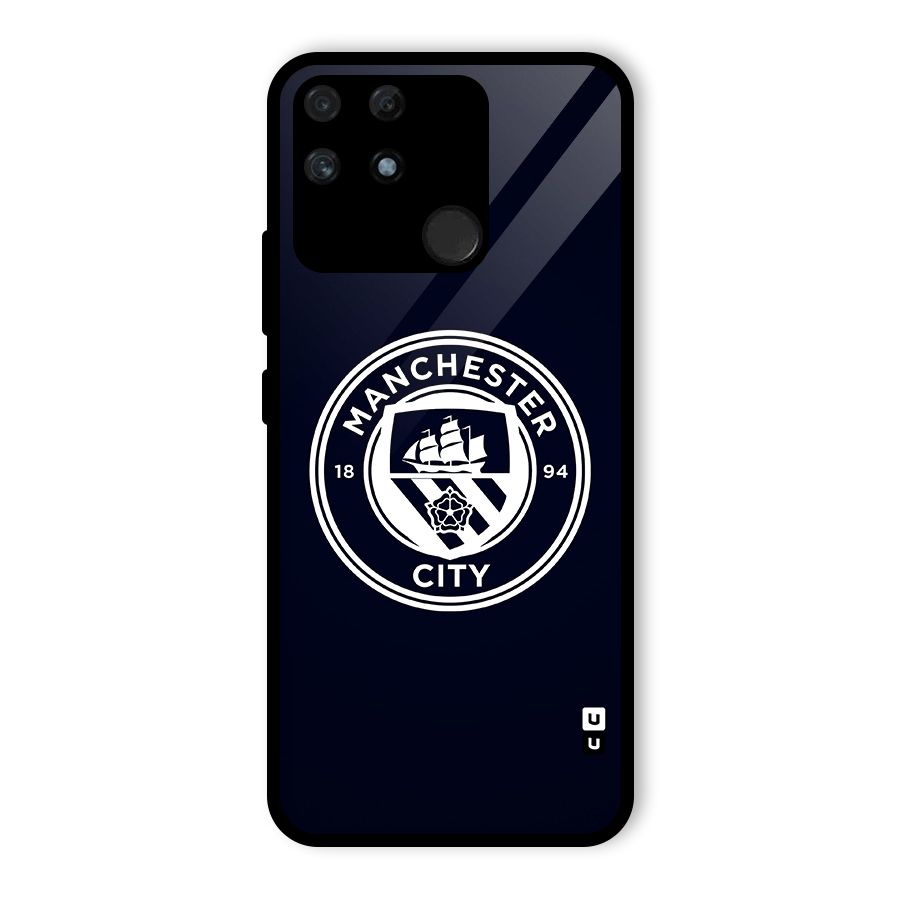 Manchester City FC Glass Back Case for Realme Narzo 50A