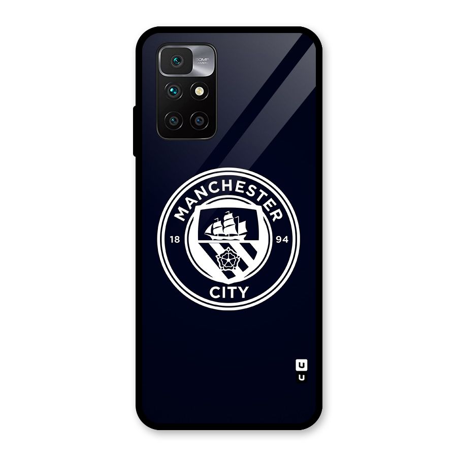 Manchester City FC Glass Back Case for Redmi 10 Prime