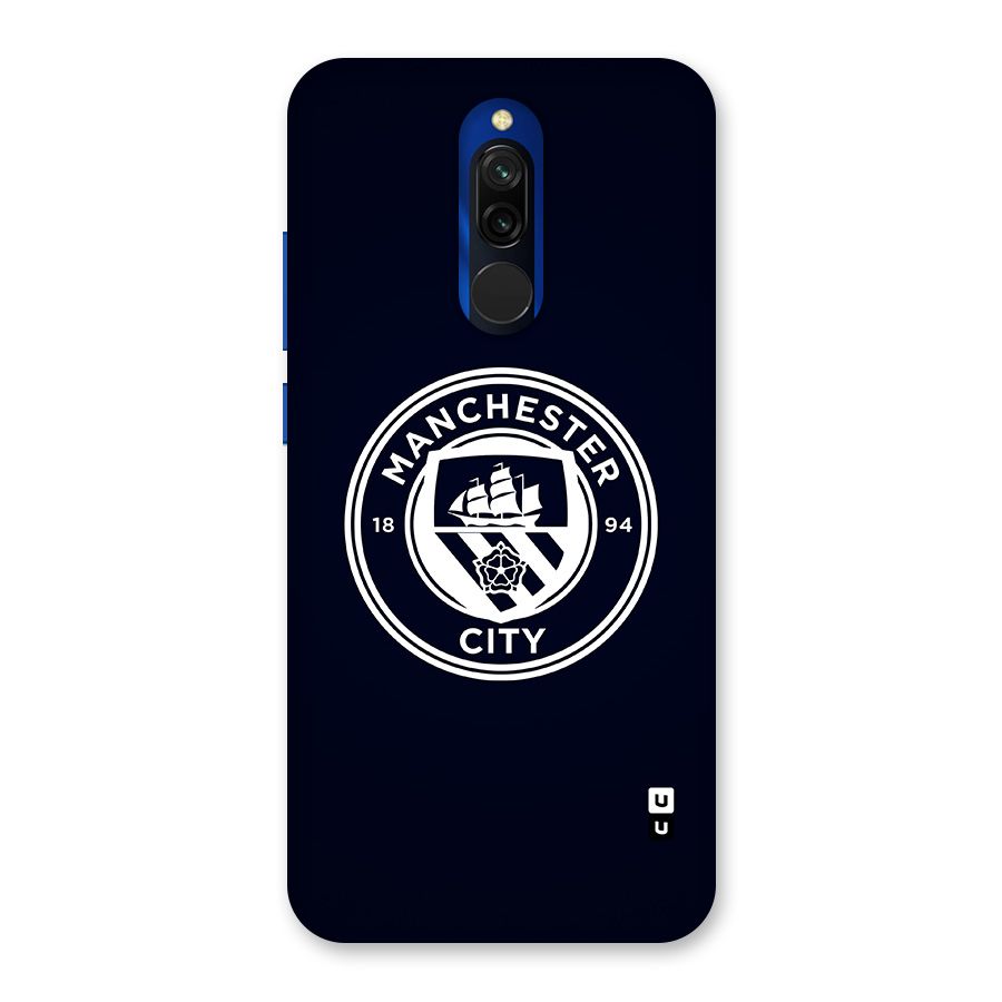 Manchester City FC Glass Back Case for Redmi 8