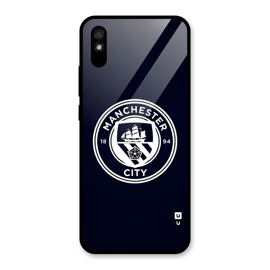 Manchester City FC Glass Back Case for Redmi 9A