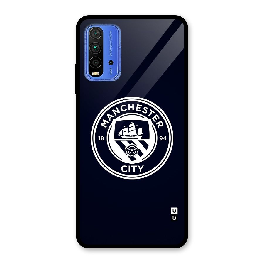 Manchester City FC Glass Back Case for Redmi 9 Power