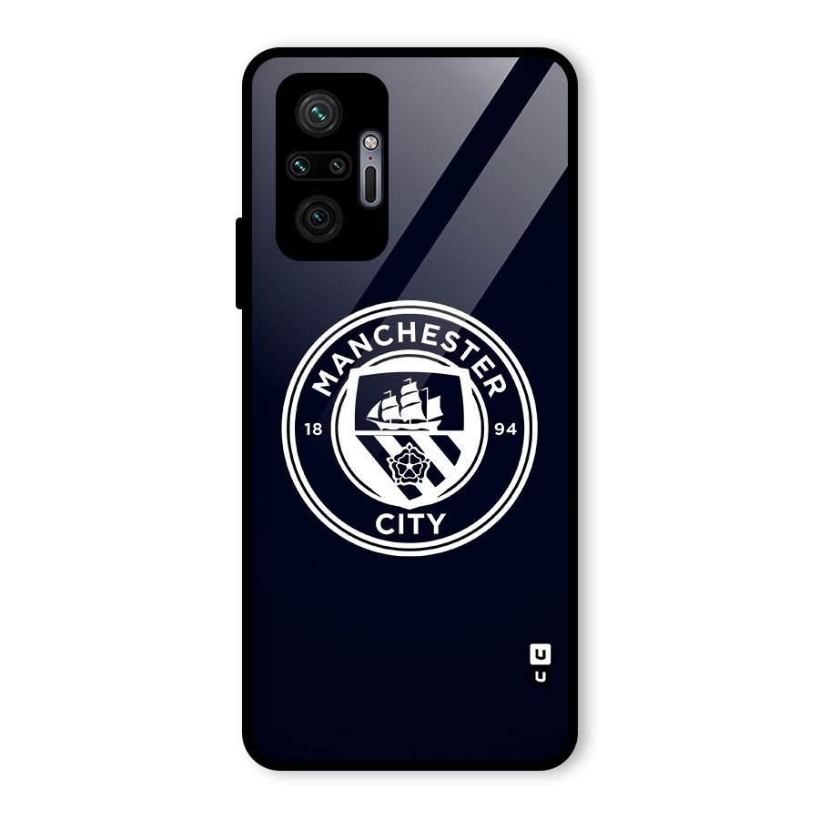 Manchester City FC Glass Back Case for Redmi Note 10 Pro Max