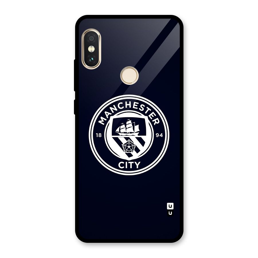 Manchester City FC Glass Back Case for Redmi Note 5 Pro