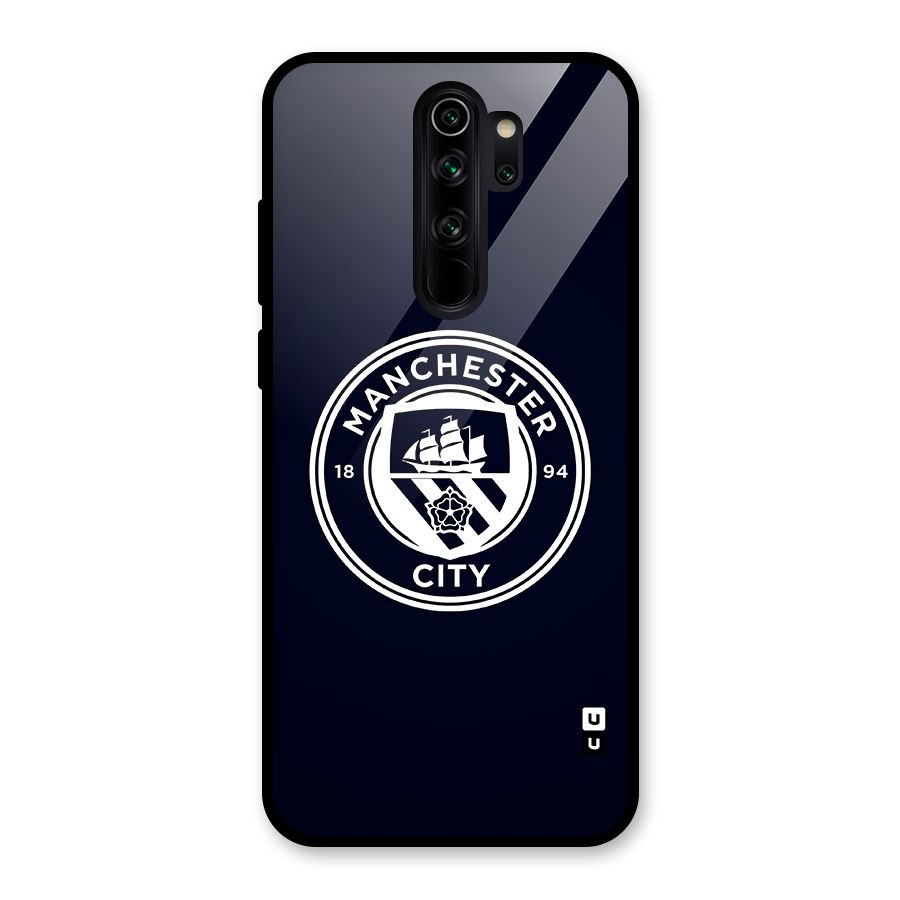 Manchester City FC Glass Back Case for Redmi Note 8 Pro