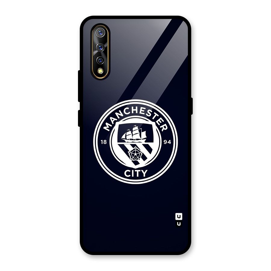 Manchester City FC Glass Back Case for Vivo S1