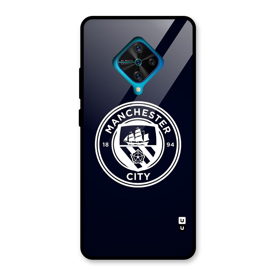 Manchester City FC Glass Back Case for Vivo S1 Pro