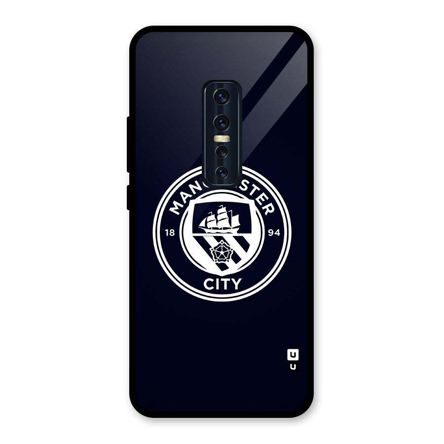 Manchester City FC Glass Back Case for Vivo V17 Pro