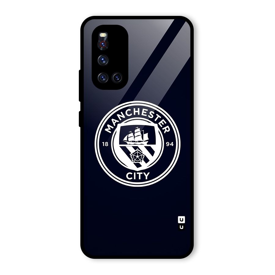Manchester City FC Glass Back Case for Vivo V19