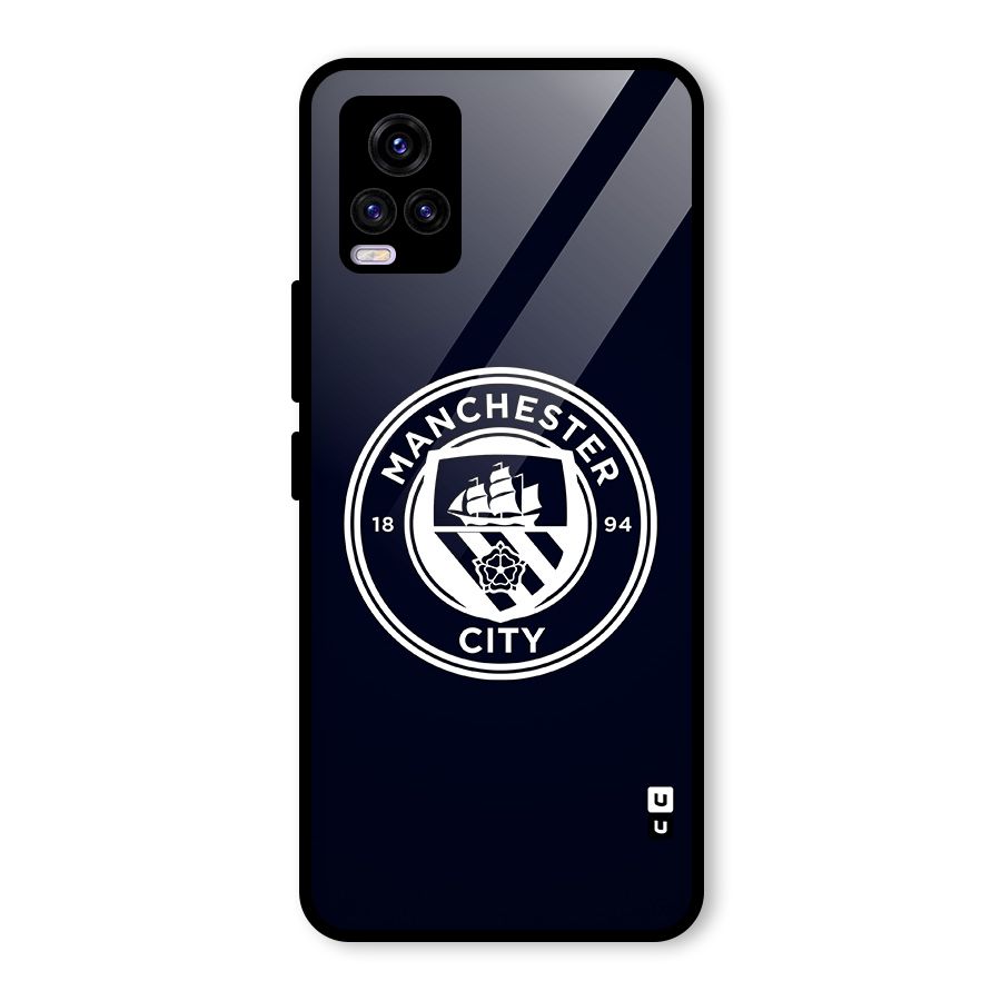 Manchester City FC Glass Back Case for Vivo V20