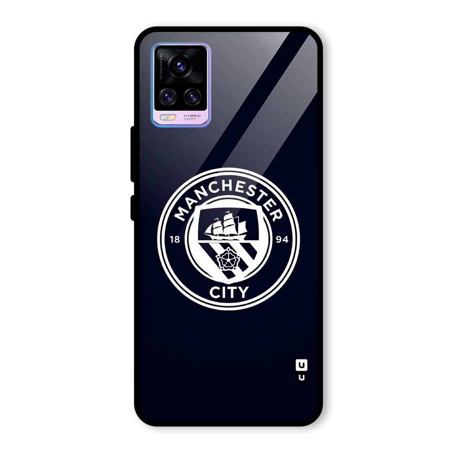 Manchester City FC Glass Back Case for Vivo V20 Pro
