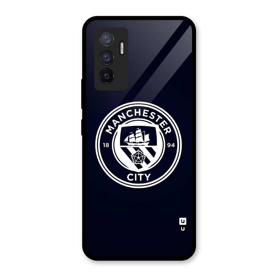 Manchester City FC Glass Back Case for Vivo V23e