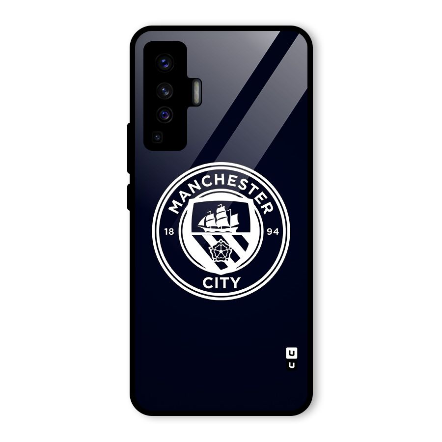 Manchester City FC Glass Back Case for Vivo X50